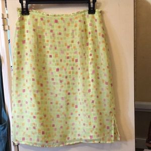 Vintage Apostrophe Petite Skirt for Women size 6P in Excellent condition